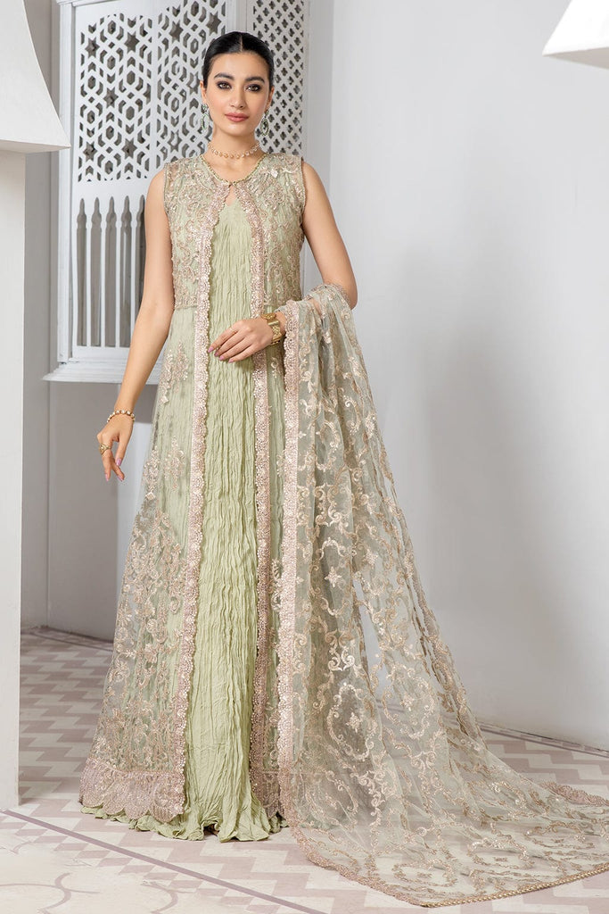 Zarif Pareesia Luxury Formal Wear 2022 – SEAFOAM