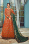 Zarif Rangrez Festive Chiffon Collection 2022 – Rust