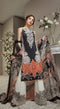 Anaya by Kiran Chaudhry Luxury Lawn 2018 – 13-Flamenco Black