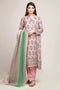Khaadi Early Spring/Summer Lawn Collection 2019 V2 – AR19125 Pink 3Pc