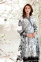 Gul Ahmed Summer Premium Collection 2018 – Black & White 3 Pc Embroidered Chiffon C-491