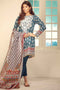 Khaadi Winter Tales Vol-2 – CB17703-Blue-3Pc