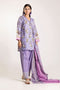 Khaadi Winter Vibe Collection 2019 – CB19505 Purple 3Pc