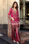 Razab Luxury Chiffon Collection 2019 – THR 1107 CERISE GOLD