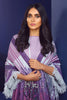 AlKaram Winter Collection – Three Piece Embroidered Karandi Suit With Printed Karandi Dupatta – FW-07-20-Purple