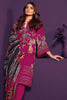 AlKaram Winter Collection – Three Piece Printed Plain Viscose Suit With Printed Plain Viscose Dupatta – FW-19-20-Pink