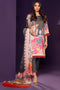 AlKaram Winter Collection – Three Piece Cotton Satin Suit With Digital Silk Dupatta – FW-21-20-Grey