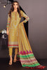 AlKaram Winter Collection – Three Piece Printed Khaddar Suit With Printed Khaddar Dupatta – FW-37.1-20-Mustard