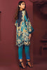 AlKaram Winter Collection – One Piece Printed Twill Viscose Shirt – FW-40-20-Blue