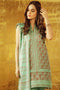 AlKaram Winter Collection 2019 – 3 Piece Printed Khaddar Suit with Khaddar Dupatta – FW-5.1-19-Sea Green