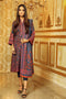 AlKaram Winter Collection 2019 – 3 Piece Embroidered Plain Viscose Suit with Plain Viscose Dupatta – FW-9.1-19-Blue