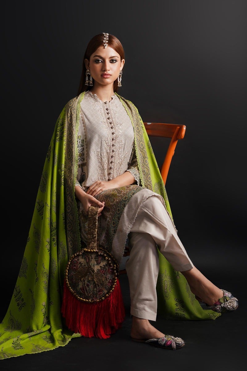 Sana Safinaz | Mahay Winter 24 | H243-001A-3CQ