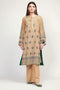 Khaadi Early Spring/Summer Lawn Collection 2019 V2 – HLI19102 Beige 2Pc
