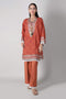 Khaadi Spring Collection 2021 – 2PC Suit · Embroidered Kameez Pants · I21103 Orange