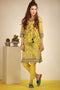 Khaadi Tropical Escape Lawn Collection 2018 – J18108 Yellow 2Pc