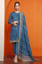 Gul Ahmed Winter Collection – 3 PC Digital Printed Khaddar Suit K-118