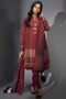 Khaadi Winter Tales Vol-2 – JA17706 Maroon 3Pc