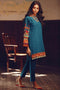 Khaadi Winter Collection 2017 – KJ17603 Blue 2Pc