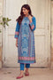 Khaadi Winter Collection 2017 – KJ17620 Blue 2Pc