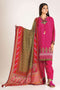 Khaadi Winter Escape Collection 2019 – KO19516-Pink-3Pc