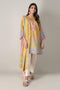 Khaadi Spring Collection 2021 – 2PC Suit · Printed Kameez Dupatta · L21101 Yellow