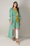 Khaadi Spring Collection 2021 – 2PC Suit · Printed Kameez Dupatta · L21113 Green