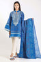 Khaadi Autumn Collection 2019 – M19412 Blue 2Pc