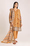 Khaadi Autumn Collection 2019 – M19419 Yellow 2Pc