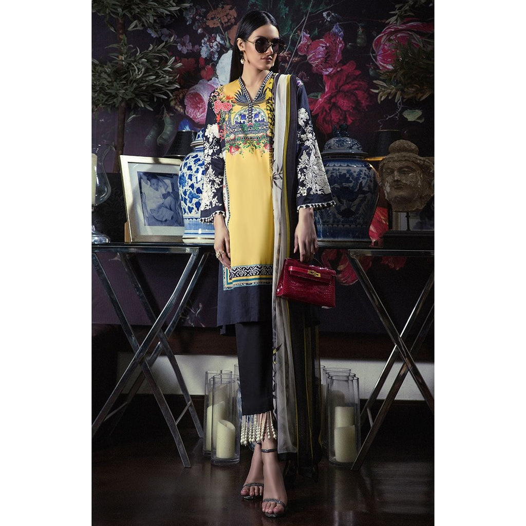 Sana Safinaz Muzlin Lawn Volume III '18 – M04A-18V2