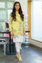 AlKaram MAK Spring/Summer 2020 – Two Piece Printed Cambric Suit With Cambric Trouser - MAK-F-004-20-Yellow