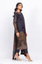 AlKaram Mid Summer Infinite Collection – 3 Piece Embroidered Suit with Fancy Dupatta - MS-02-19-Black
