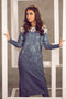 AlKaram Mid Summer Infinite Collection – 1 Piece Embroidered Denim Shirt - MS-23-19-Blue