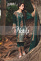 Motifz Embroidered Crinkle Chiffon Collection '16 – Turquoise 1261