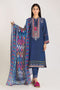 Khaadi Winter Escape Collection 2019 – NKB19501-Blue-3Pc