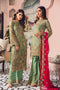 Freesia by Maryum N Maria Chiffon Collection 2019 – Castlied Lime (FE-01)