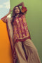 AlKaram Spring/Summer 2018 – 3 Piece Printed Lawn – SS-27 Rust