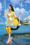 AlKaram Spring/Summer 2018 – 3 Piece Printed Lawn – SS-38 Chrome Yellow