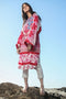 AlKaram Spring/Summer 2018 – 2 Piece Printed Embroidered – SS-64 Red