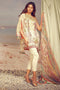 AlKaram Spring/Summer 2018 – 3 Piece Printed Lawn – SS-84 Beige