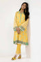 Khaadi Mid Summer Lawn Collection 2018 – T18303 Yellow 2Pc