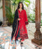 Zellbury Winter Collection 2023 – Embroidered Shirt Shalwar Dupatta - Torch Red - Khaddar Suit - 0089 - WUW22E30089