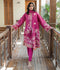 Zellbury Winter Collection 2023 – Embroidered Shirt Shalwar Dupatta - Hibiscus Pink - Khaddar Suit - 0086 - WUW22E30086