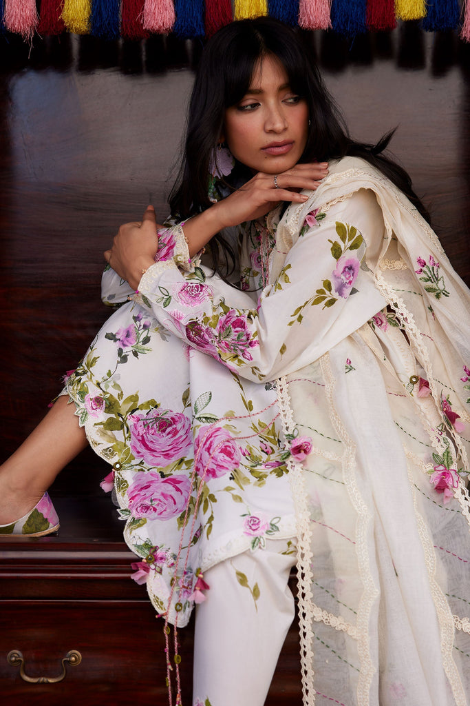 Zaha Festive Luxury Lawn – ZL26-11B