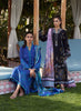 Farah Talib Aziz WES Luxury Lawn – Beryl Deep Blue