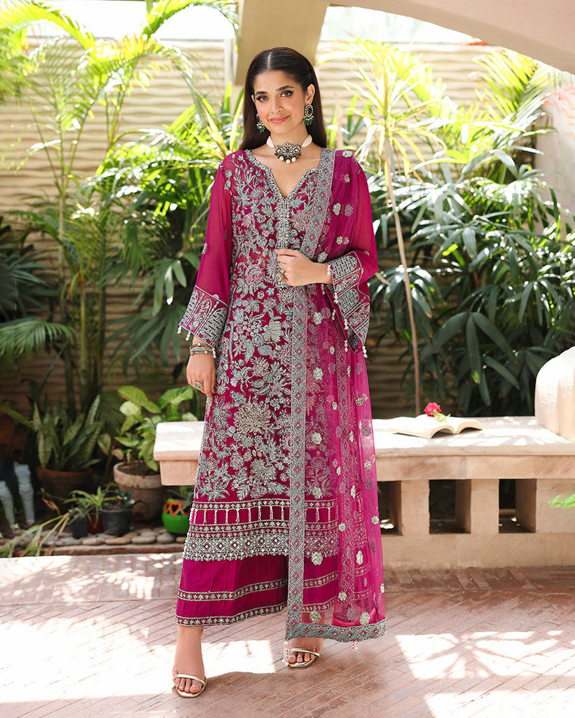 Roheenaz Aangan Luxury Chiffon Formals – Eira