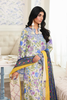RajBari Nissa Floral Symphony Lawn – N-02
