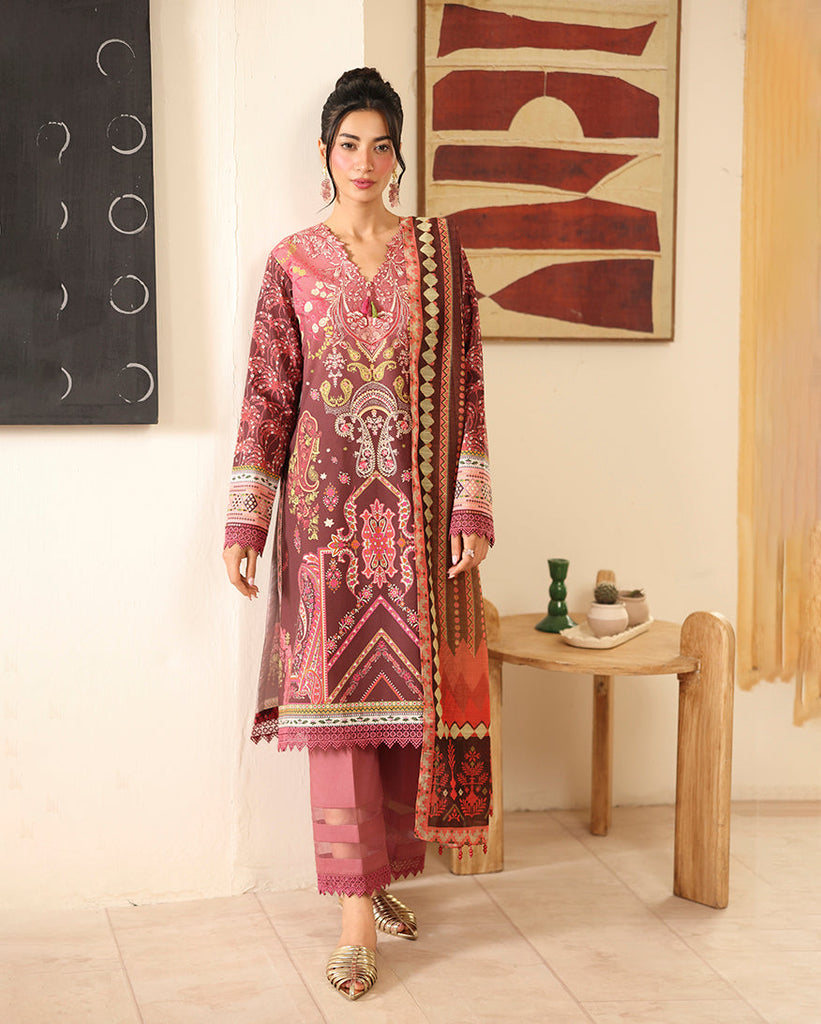 Roheenaz Pareesa Printed Cambric – Humaina