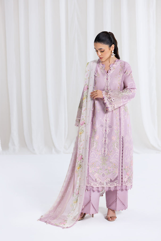 Qalamkar Luxury Lawn Eid Edit – SB-06 Komal