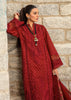 Crimson X Saira Shakira Luxury Lawn – Dancing Paisleys - Ruby