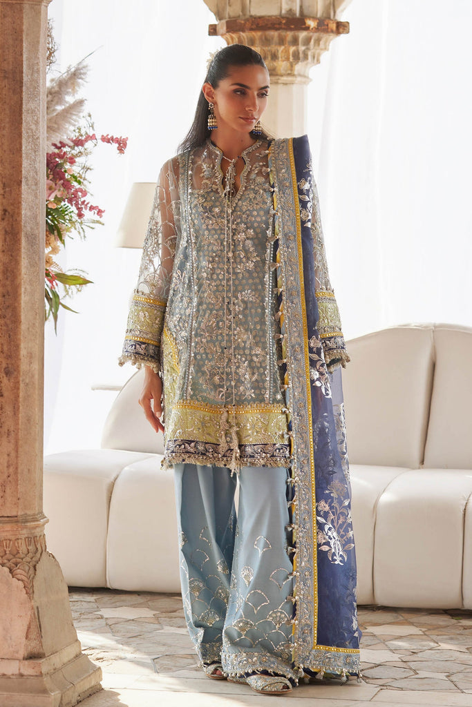Zaha Gossamer Luxury Wedding Festive Formals – NILOFAR-E-SHAAM (ZC25-04)